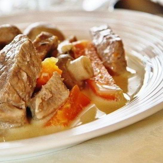 Рецепт рагу из телятины