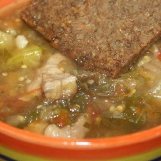 Рецепт рагу овощного с телятиной