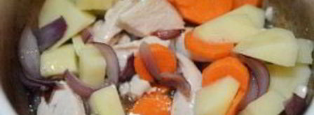 рагу по-японски никудзяга. Шаг 4