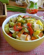 Рагу с капустой в мультиварке