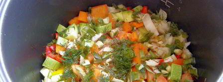 рагу с капустой в мультиварке. Шаг 9