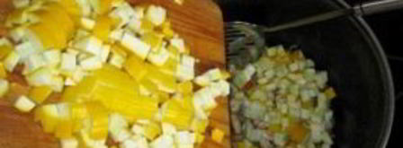 рагу с мясом и кабачками. Шаг 4