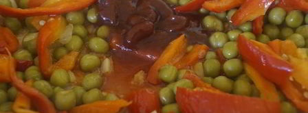 рагу со свининой и тыквой в горшочках. Шаг 6