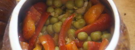 рагу со свининой и тыквой в горшочках. Шаг 9