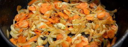 свиное рагу с перловкой и клюквой. Шаг 2