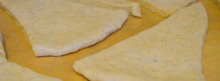 цельнозерновые сметанные треугольники с аппетитным рагу из индейки. Шаг 11