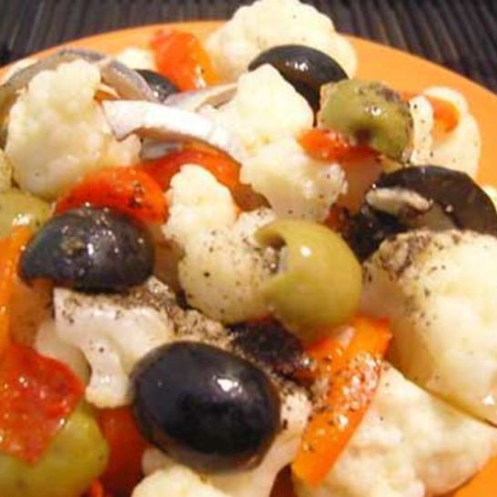 Рецепт цветной капусты с овощным рагу
