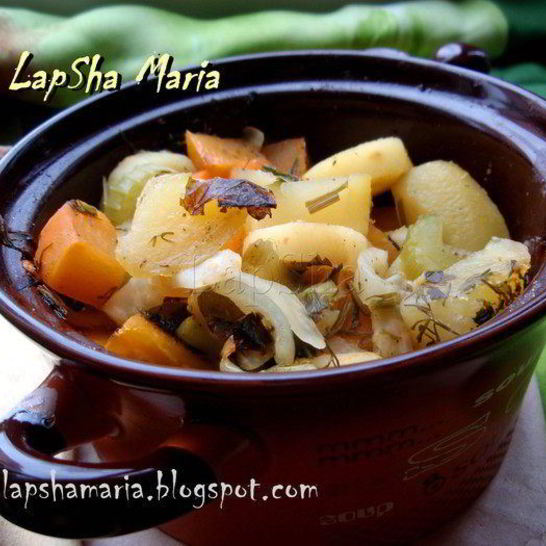 Рецепт зимнего рагу из корнеплодов