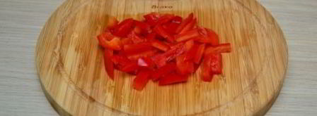 рисовая лапша с куриным филе и овощами. Шаг 4