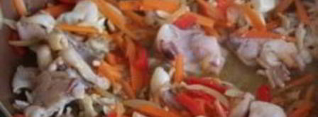 рисовая лапша с морепродуктами. Шаг 4