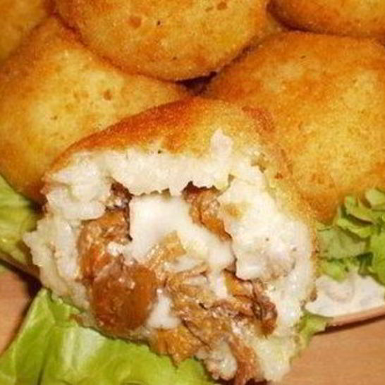 Рецепт рисовых аранчинь с начинкой