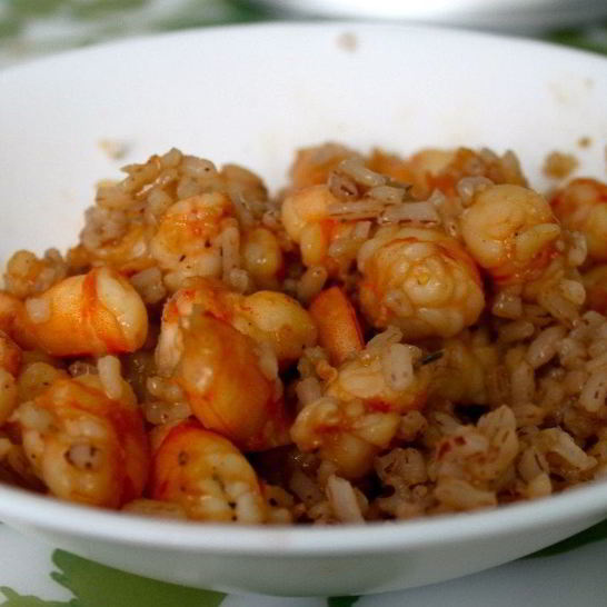Рецепт быстрого ризотто с креветками