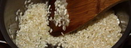 черничное ризотто. Шаг 4