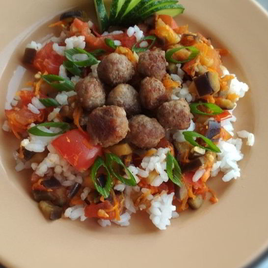 Рецепт фрикаделек с ризотто