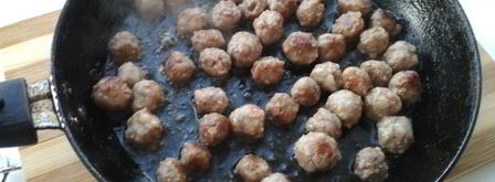 фрикадельки с ризотто. Шаг 6