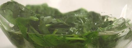 грибное ризотто со шпинатом. Шаг 3