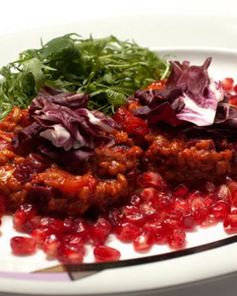 Красное ризотто из перловки