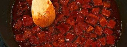 красное ризотто из перловки. Шаг 2