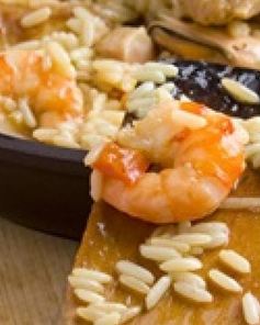 Курица с ризотто