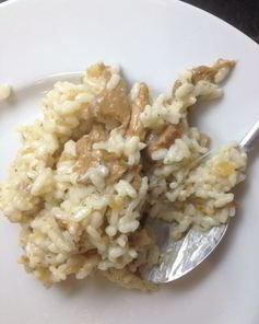 Нежное ризотто с грибами