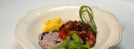 пряная индейка с виноградным ризотто. Шаг 4