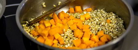 ризотто из перловки с овощами. Шаг 3