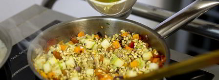 ризотто из перловки с овощами. Шаг 7