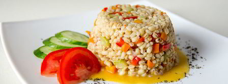 ризотто из перловки с овощами. Шаг 9