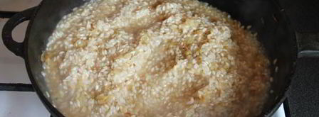 ризотто с белыми грибами и петрушкой. Шаг 6