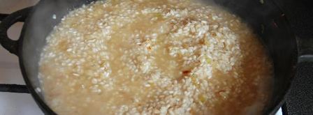 ризотто с белыми грибами и петрушкой. Шаг 7