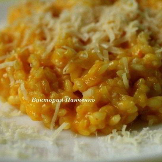 Рецепт ризотто с болгарским перцем