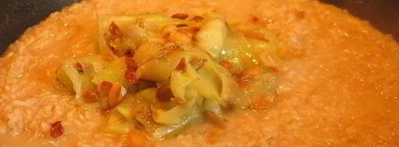 ризотто с бурым рисом и камамбером. Шаг 9