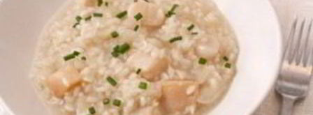 ризотто с гребешками. Шаг 7