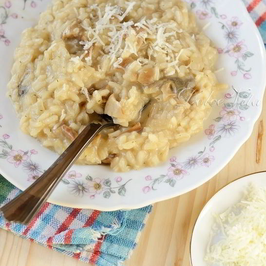 Рецепт ризотто с грибами