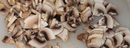 ризотто с кальмарами и шампиньонами. Шаг 2