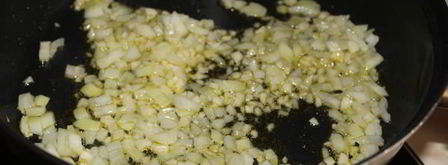 ризотто с кальмарами и шампиньонами. Шаг 3