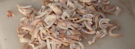 ризотто с кальмарами и шампиньонами. Шаг 8