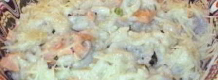 ризотто с красной рыбой. Шаг 8