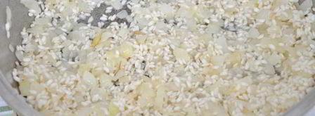 ризотто с курицей и пармезаном. Шаг 6