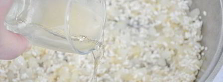 ризотто с курицей и пармезаном. Шаг 7