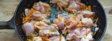 ризотто с курицей. Шаг 5