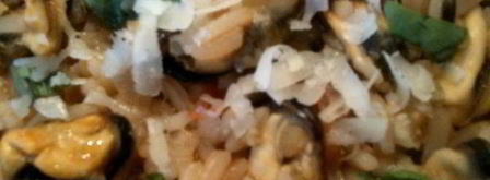 ризотто с мидиями. Шаг 2