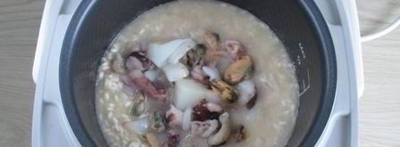 ризотто с морепродуктами в мультиварке. Шаг 14