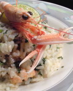 Ризотто с морскими гадами