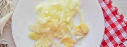 ризотто с мясом. Шаг 3