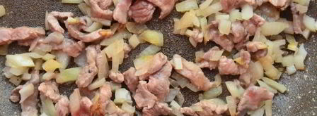 ризотто с мясом. Шаг 4