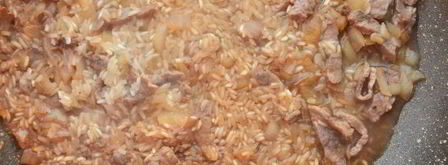 ризотто с мясом. Шаг 5