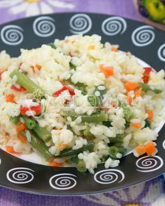 Ризотто с овощами
