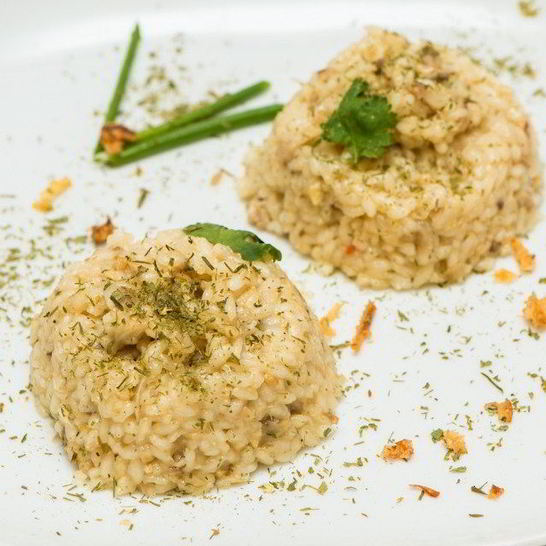 Рецепт ризотто с шампиньонами