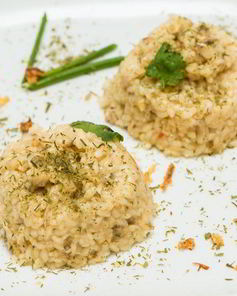 Ризотто с шампиньонами